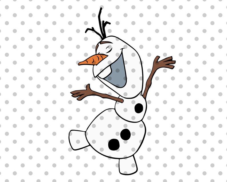 Download LAYERED Disney SVG Frozen olaf svg frozen svg olaf face | Etsy