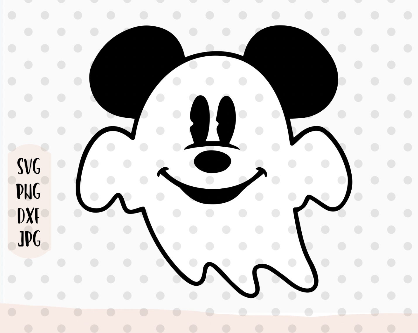 Mouse Ghosts SVG, Mouse Head svg, Halloween spider web svg, halloween mouse svg, ghosts svg
