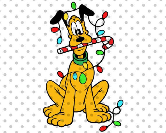 Mickey christmas svg stitch christmas svg LAYERED christmas svg Pluto svg disney christmas svg christmas hat svg,