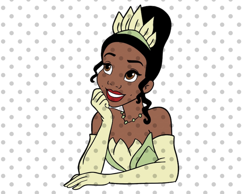 Download LAYERED Tiana svg princess and the frog svg tiana cricut ...