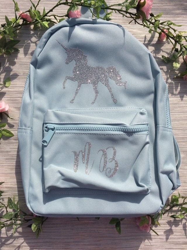 personalised unicorn backpack