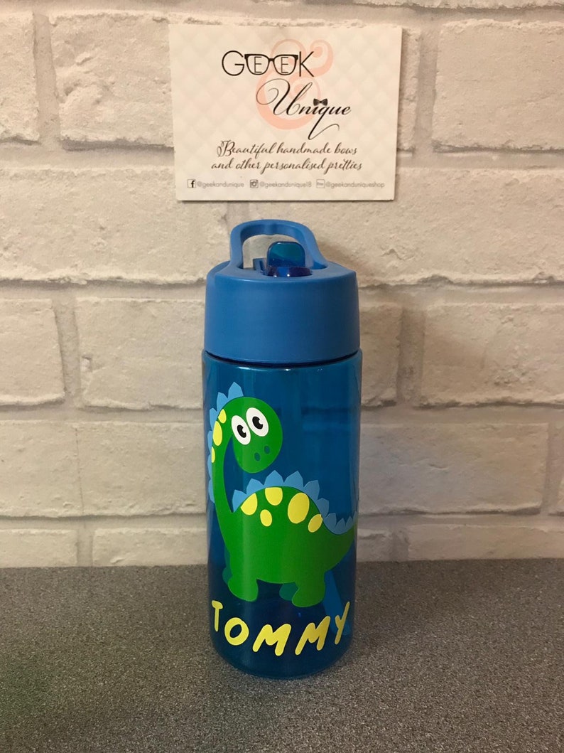 kids dinosaur water bottle