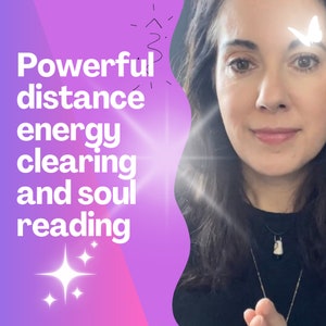 Powerful Distance Energy Clearing Session-  Soul Reading - - Energy Blockage Release -  Rose Quantum Energy Healing