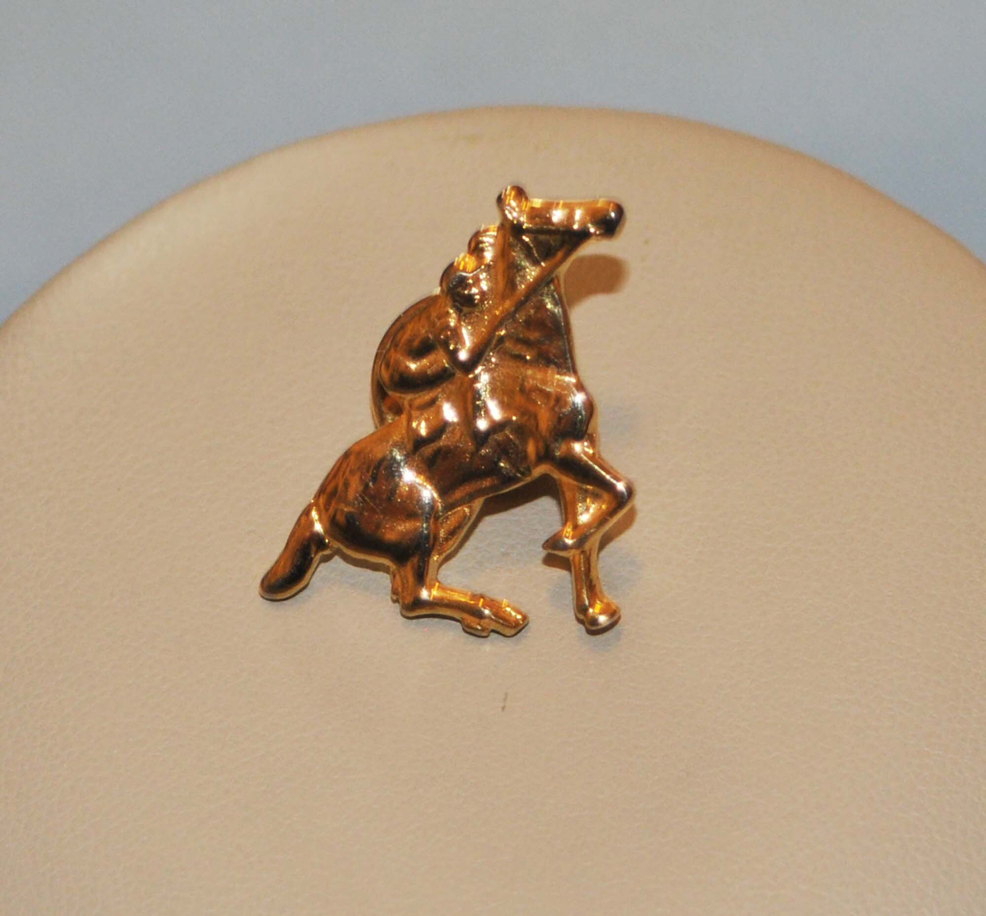 Horse & Jockey Pin Etsy