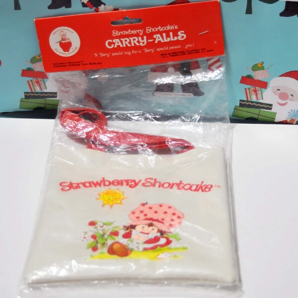 1980 Tote Bag-Strawberry Shortcake NIP