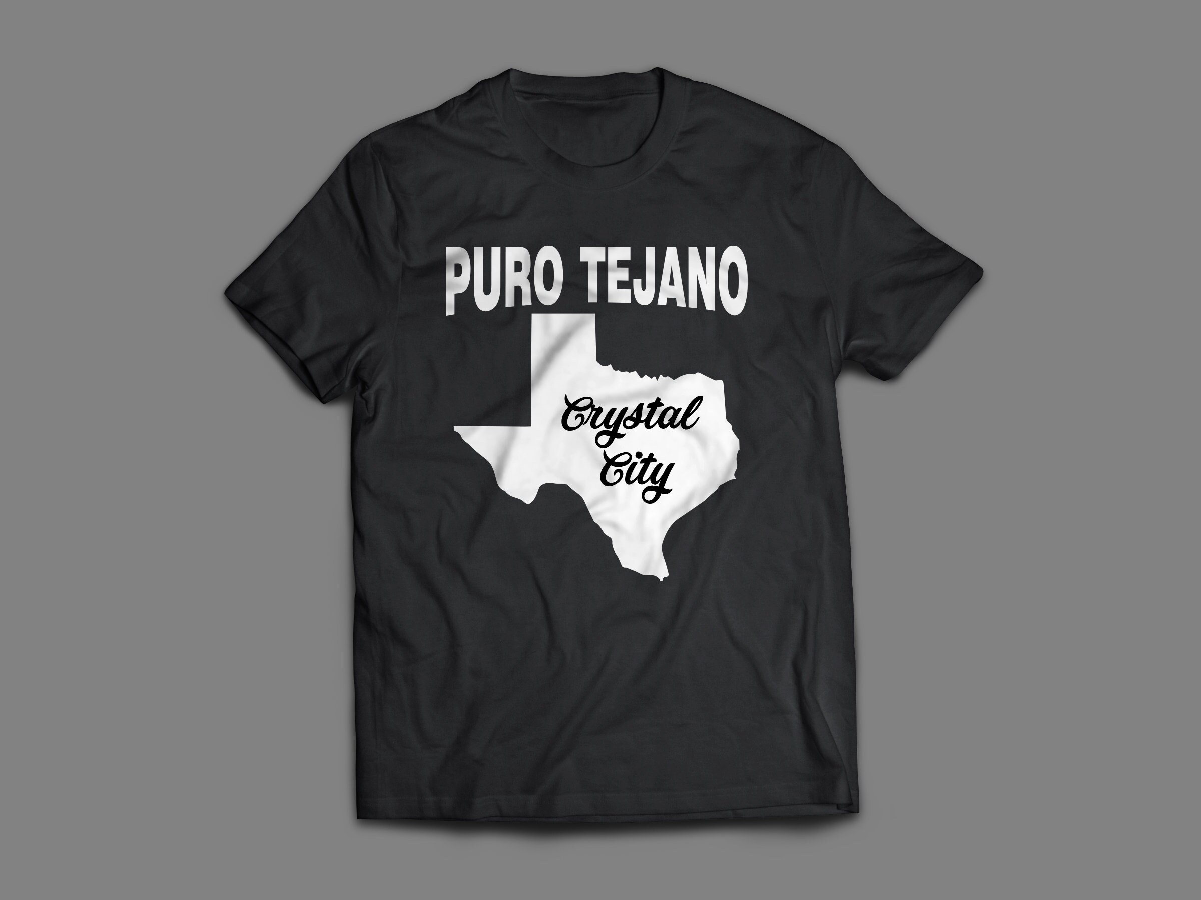 Puro Tejano T-shirt Texas Home Town 