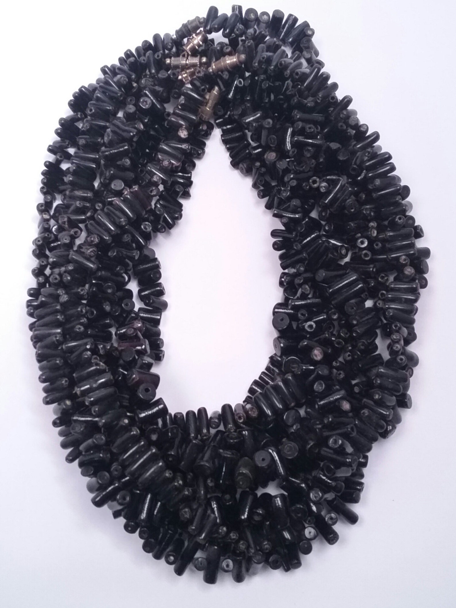 Black Coral Necklace 6 | Etsy
