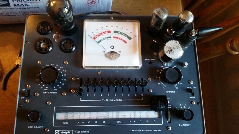 100/% Refurbished Vacuum Tube-TESTS STRONG 6K8 MIL