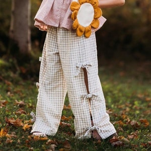Jayden tie pants | wide leg | Tie pants