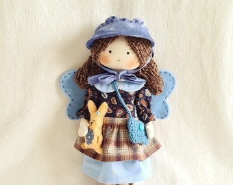 Doll,cloth doll,rag doll,handmade doll waldorf doll