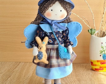 Doll,cloth doll,rag doll,handmade doll waldorf doll