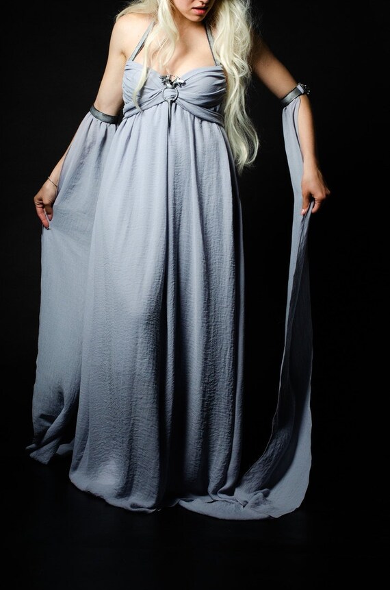 Daenerys Cosplay Commission Wedding Dress Inspired Of Game Of Etsy