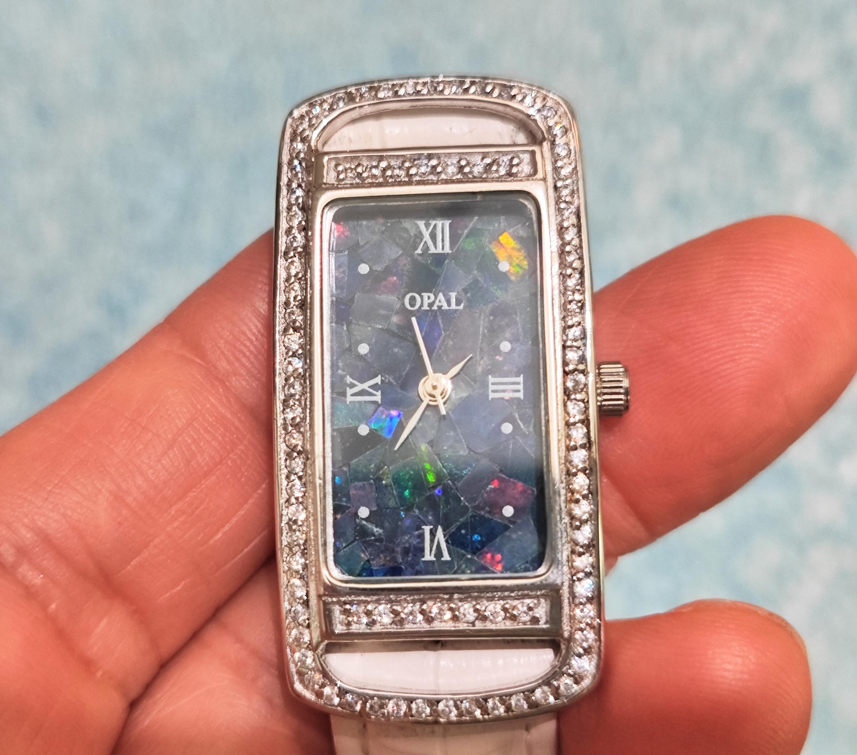 Opal face watch - Etsy 日本