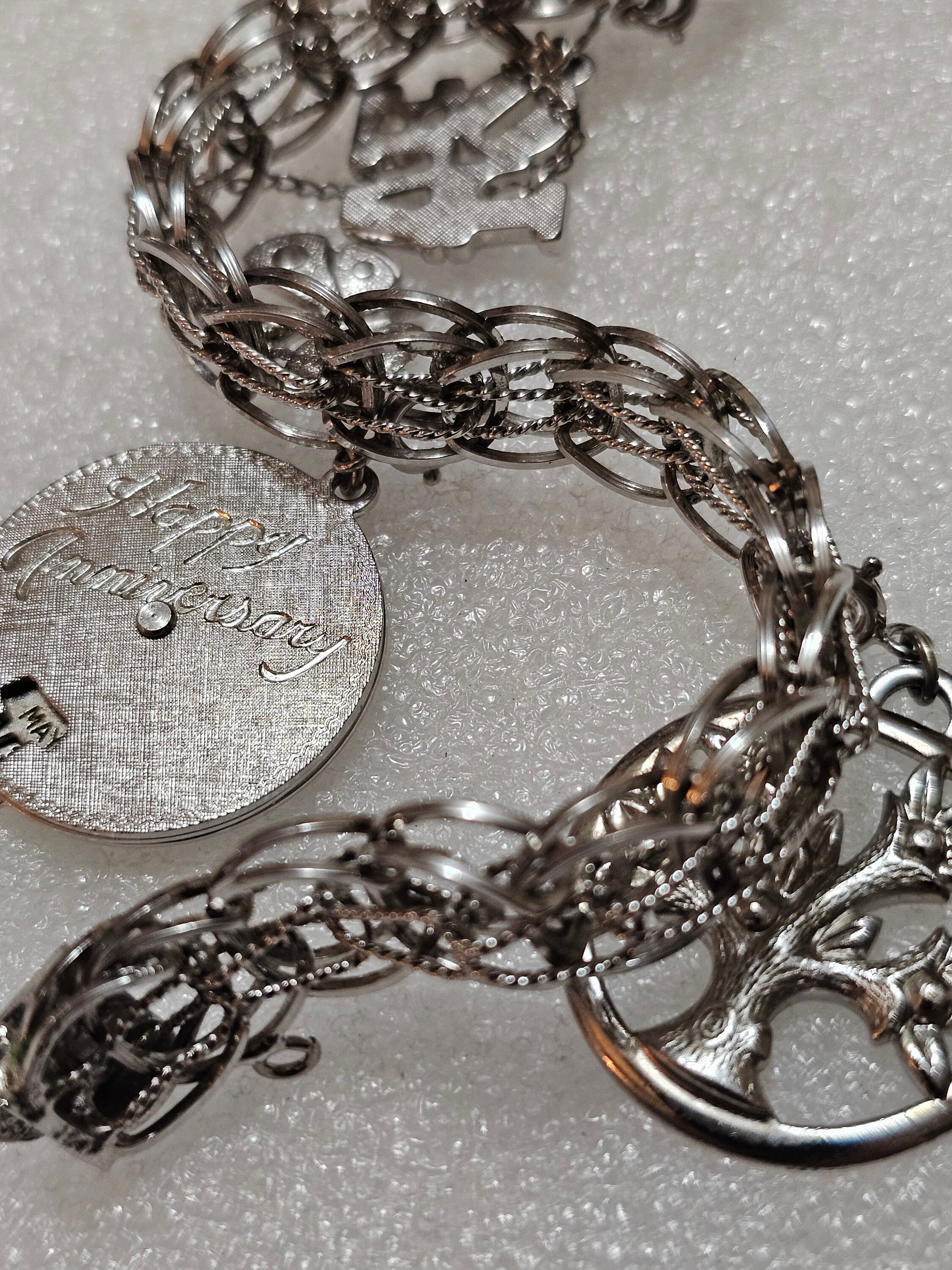 Vintage JB Sterling Charm Bracelet. - Etsy