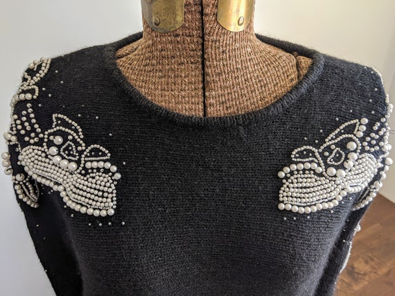 80s Pearl Sweater - image 2