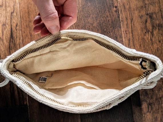 cream wristlet