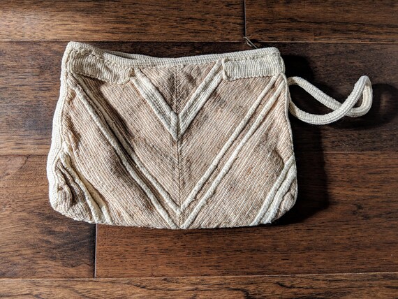 cream wristlet
