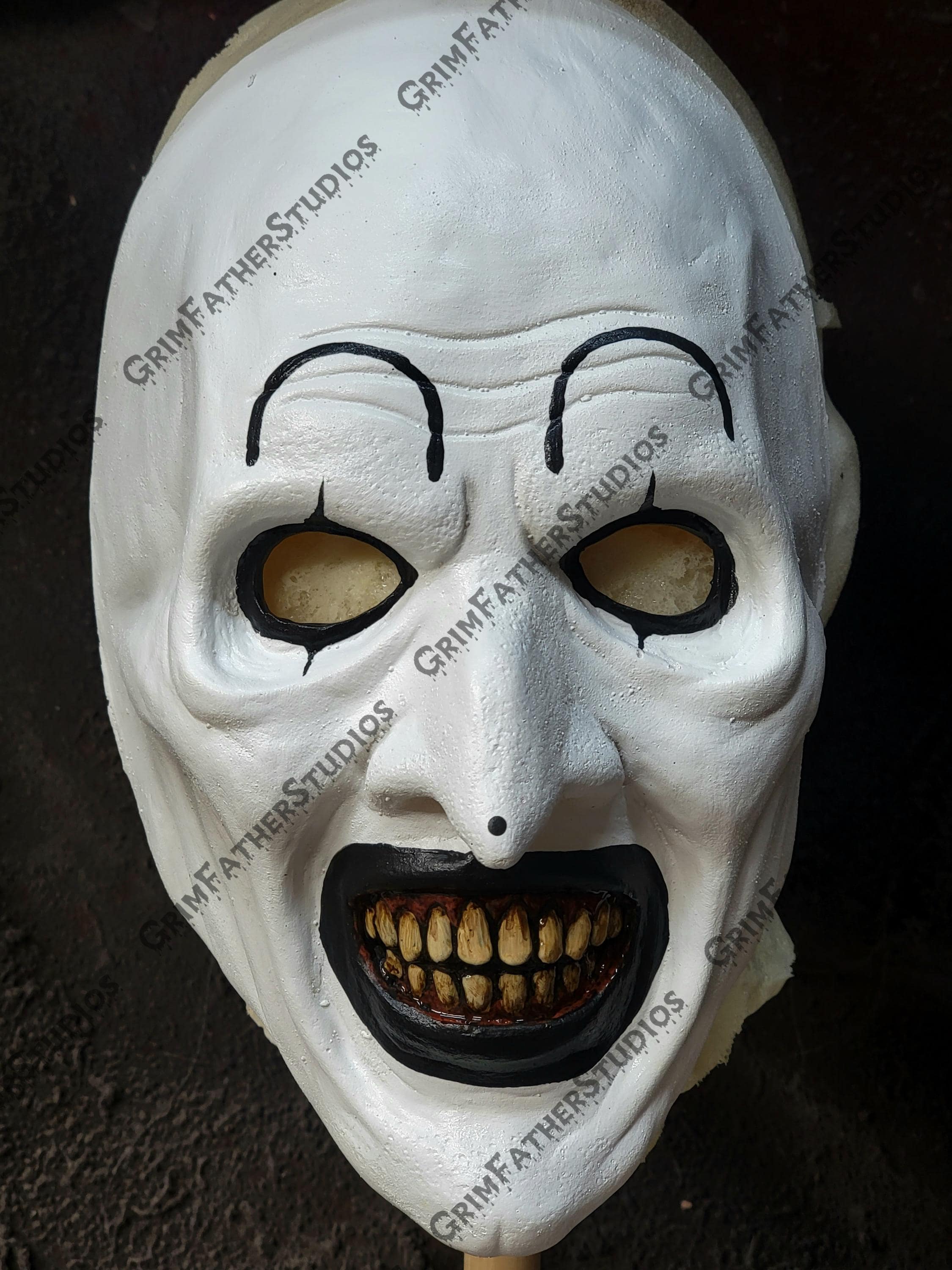 MADE UPON ORDER Psycho Mime latex mask wearable(read description)