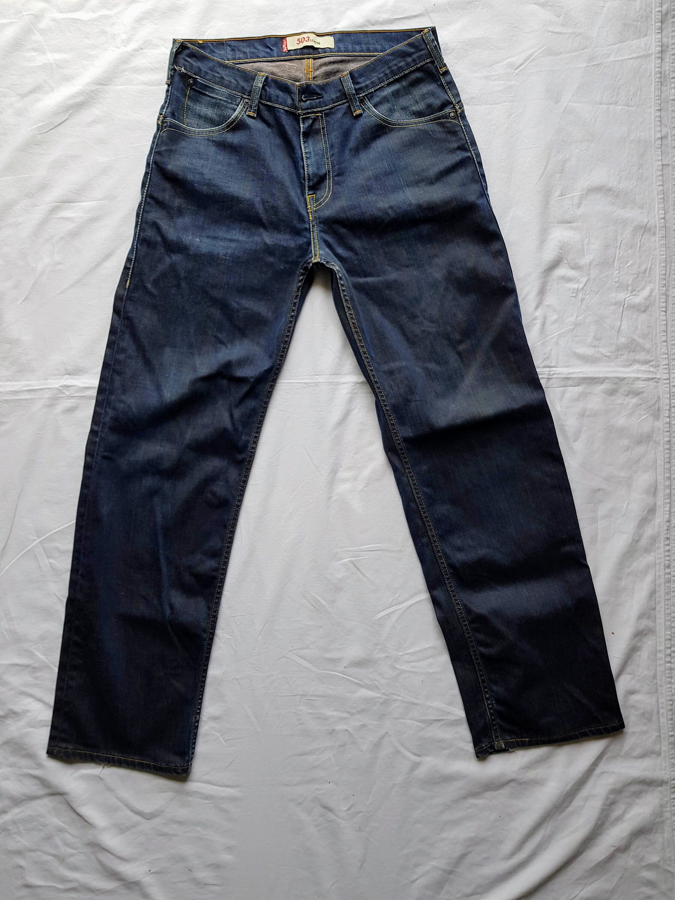 Levi Jeans 503 Denim Mens | Etsy