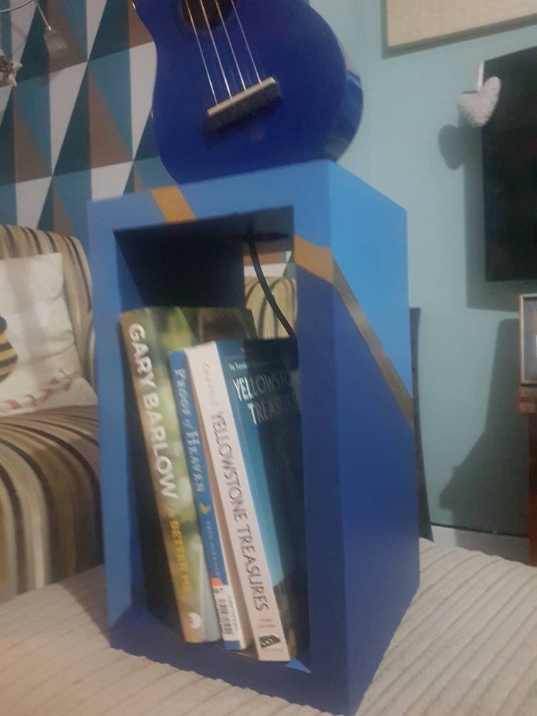 Ukelele Lampe einzigartige blaue Tischleuchte mit | Etsy