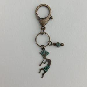 Kokopelli Keychain, Kokopelli Jewelry, Kokopelli, Purse Charm