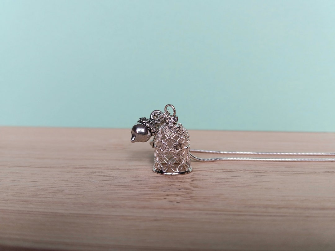 Thimble and Acorn, Thimble and Acorn Necklaces, Thimble Kiss, Thimble Acorn Necklace Etsy