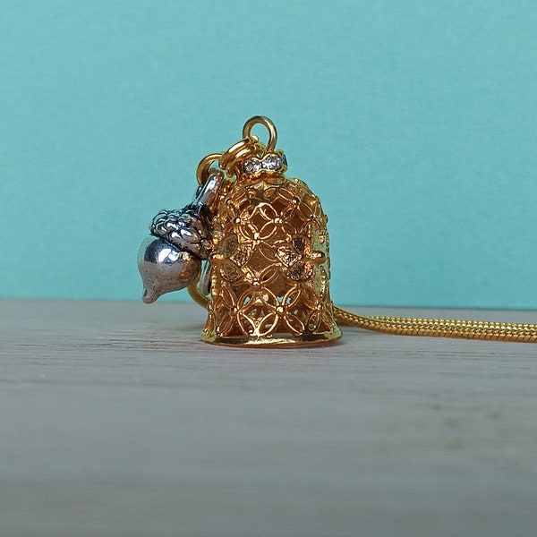 Thimble and Acorn, Thimble and Acorn Necklaces, Thimble Kiss, Thimble Acorn Necklace