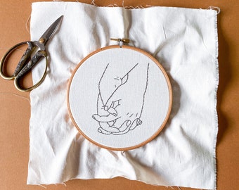 Those who love each other - Embroidery pattern