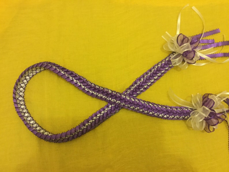 Satin Ribbon Lei Etsy
