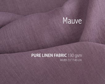 Puur linnen stof op maat gesneden, lichtgewicht vlasdoek voor kleding en huishoudtextiel