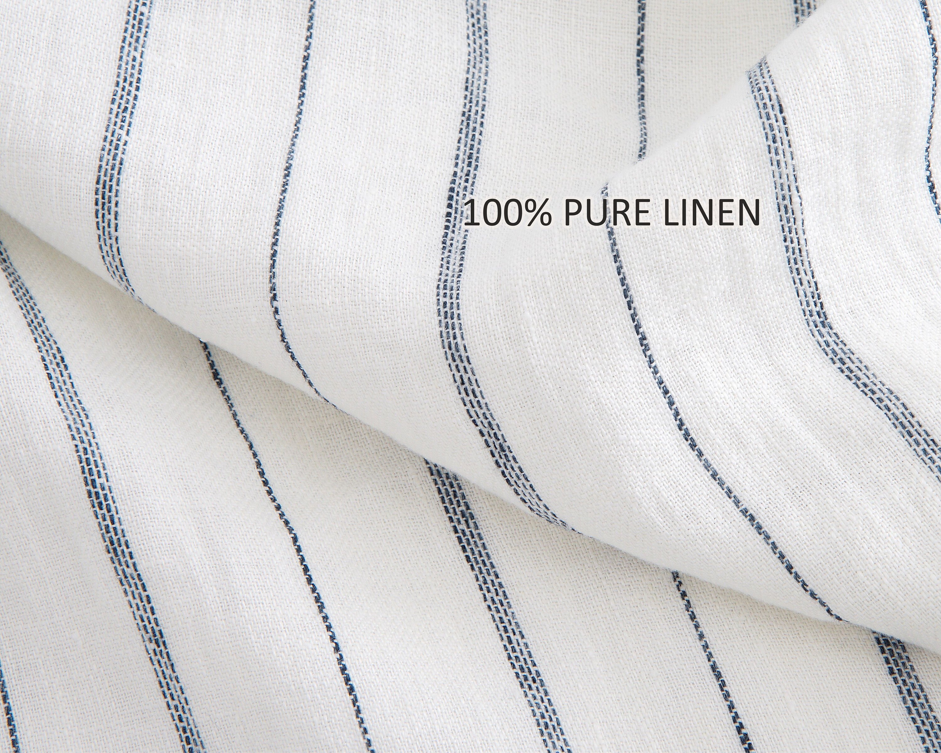 Pure 100 Linen Fabric By Meter / Half Meter Softened Linen Etsy