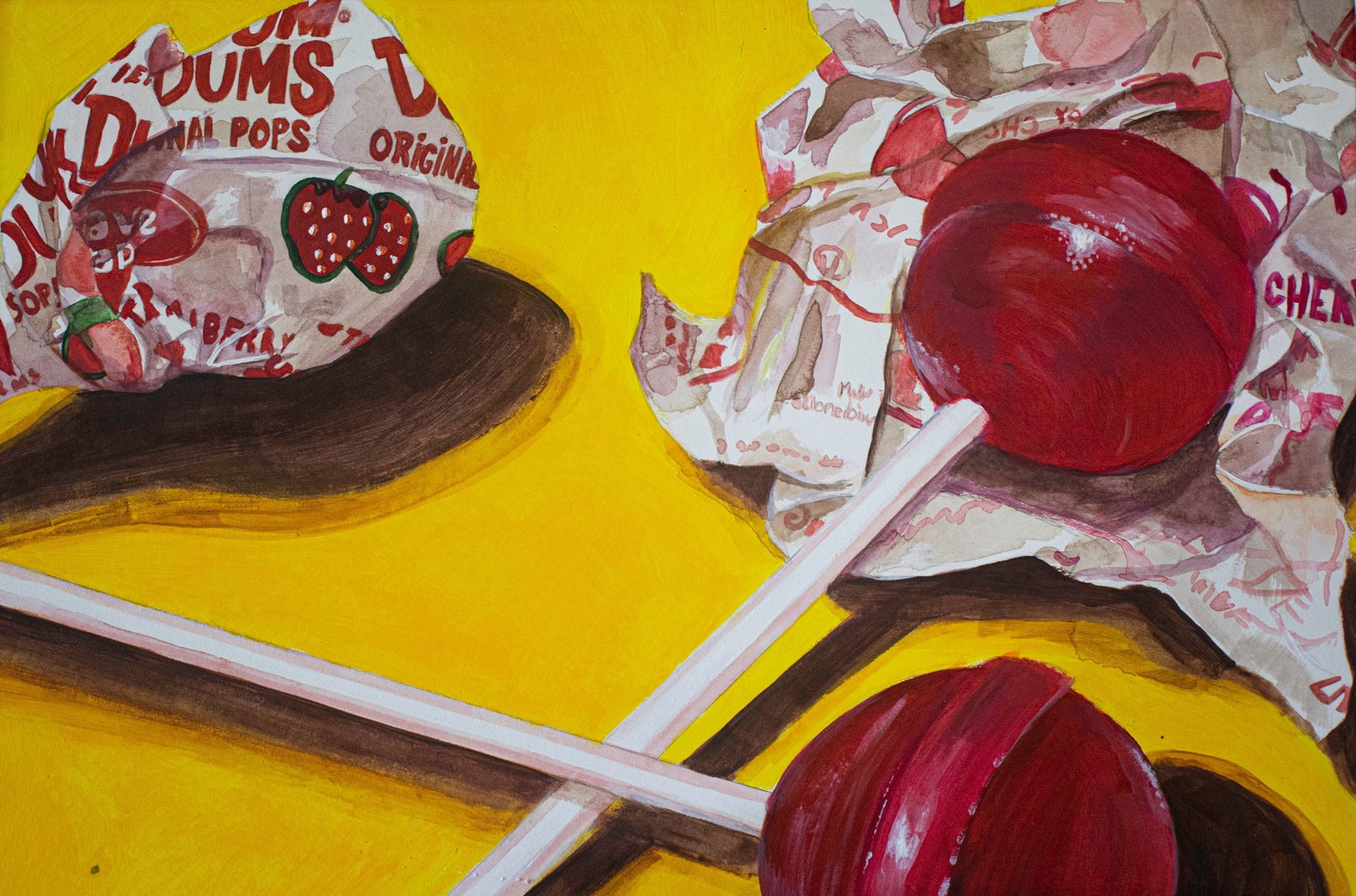 Dum Dums Art Print | Etsy