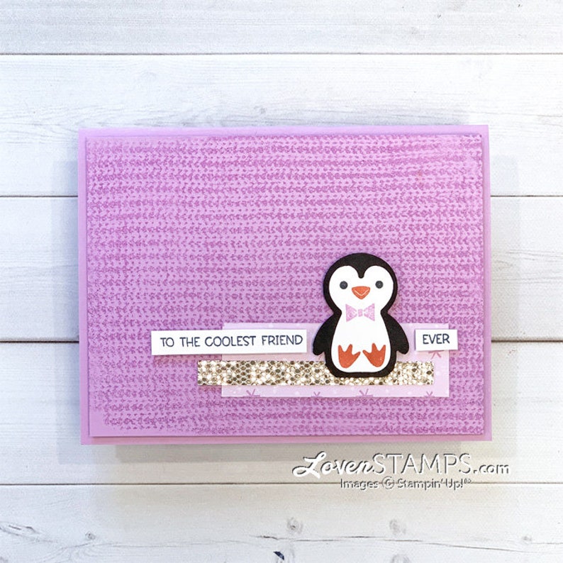 Stampin' Up Penguin Place & Penguin Playmates Card Tutorials PDF ONLY