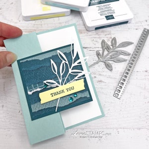 Stampin' Up Fresh As A Daisy Suite Card Tutorials PDF ONLY image 5