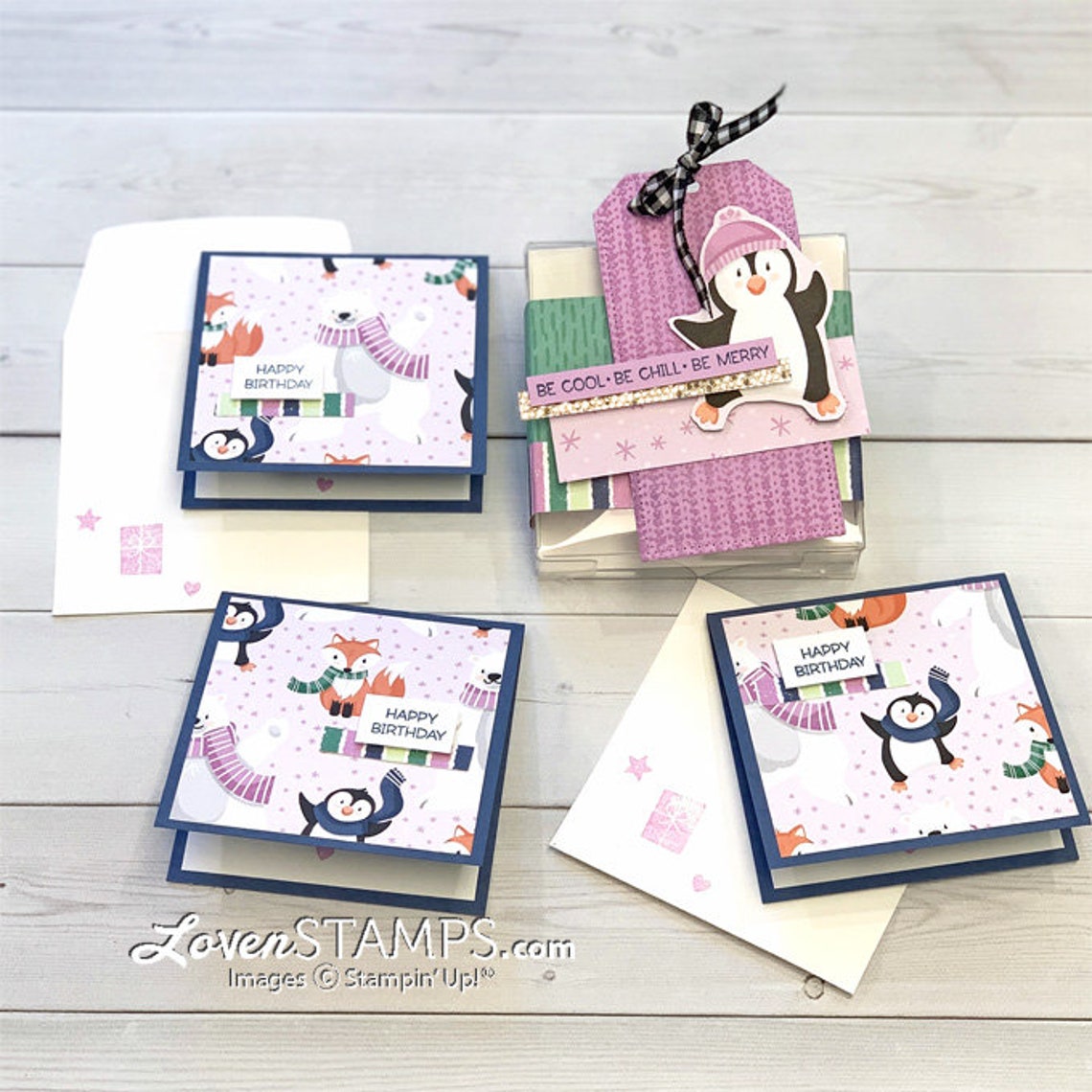 Stampin' Up! Penguin Place & Penguin Playmates Card Tutorials - PDF ...