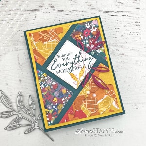 Stampin' Up Fresh As A Daisy Suite Card Tutorials PDF ONLY image 6
