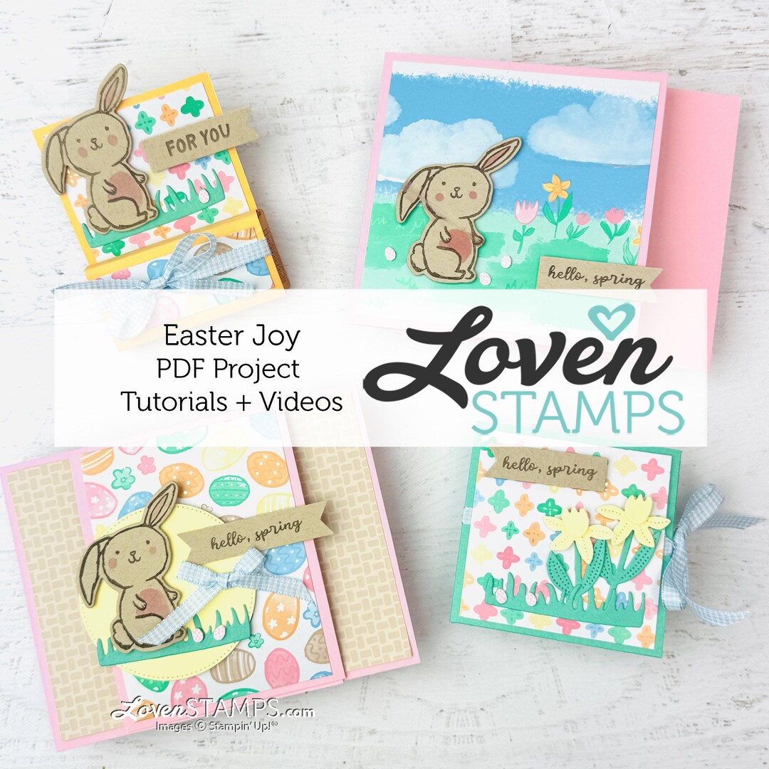 Stampin' Up! Easter Bunny Springtime Pop up Techniques Project and Card ...