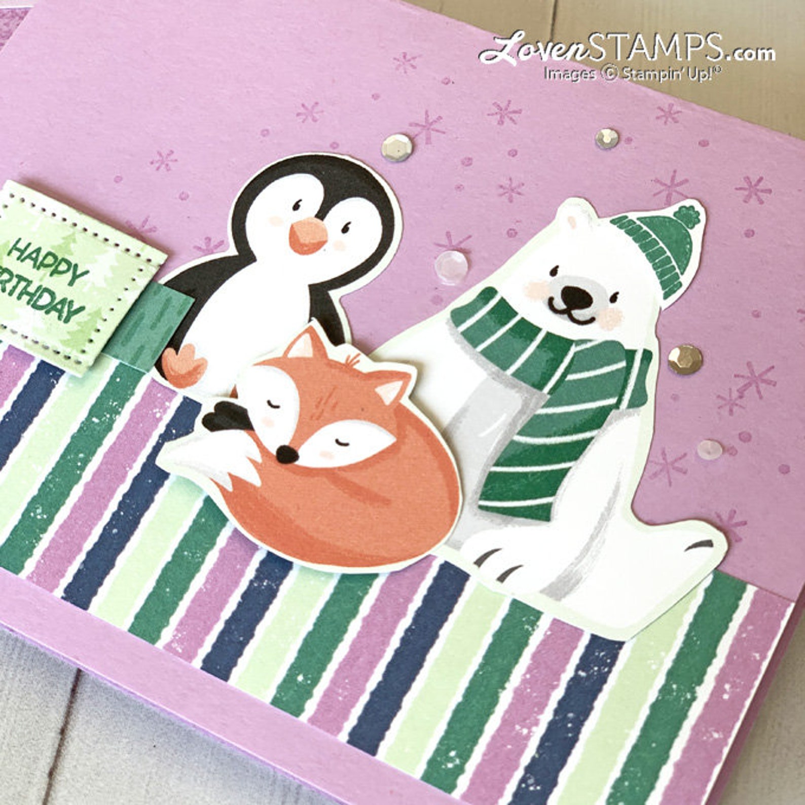 Stampin' Up Penguin Place & Penguin Playmates Card Tutorials PDF ONLY