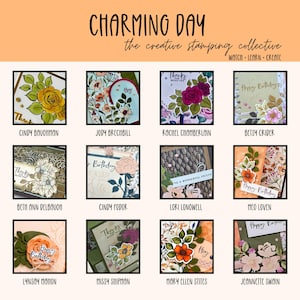 Videoclase &quot;Un Día Encantador&quot; de Stampin&#39; Up! - SOLO PDF + 12 videos exclusivos - Tutoriales de proyectos de The Creative Stamping Collective