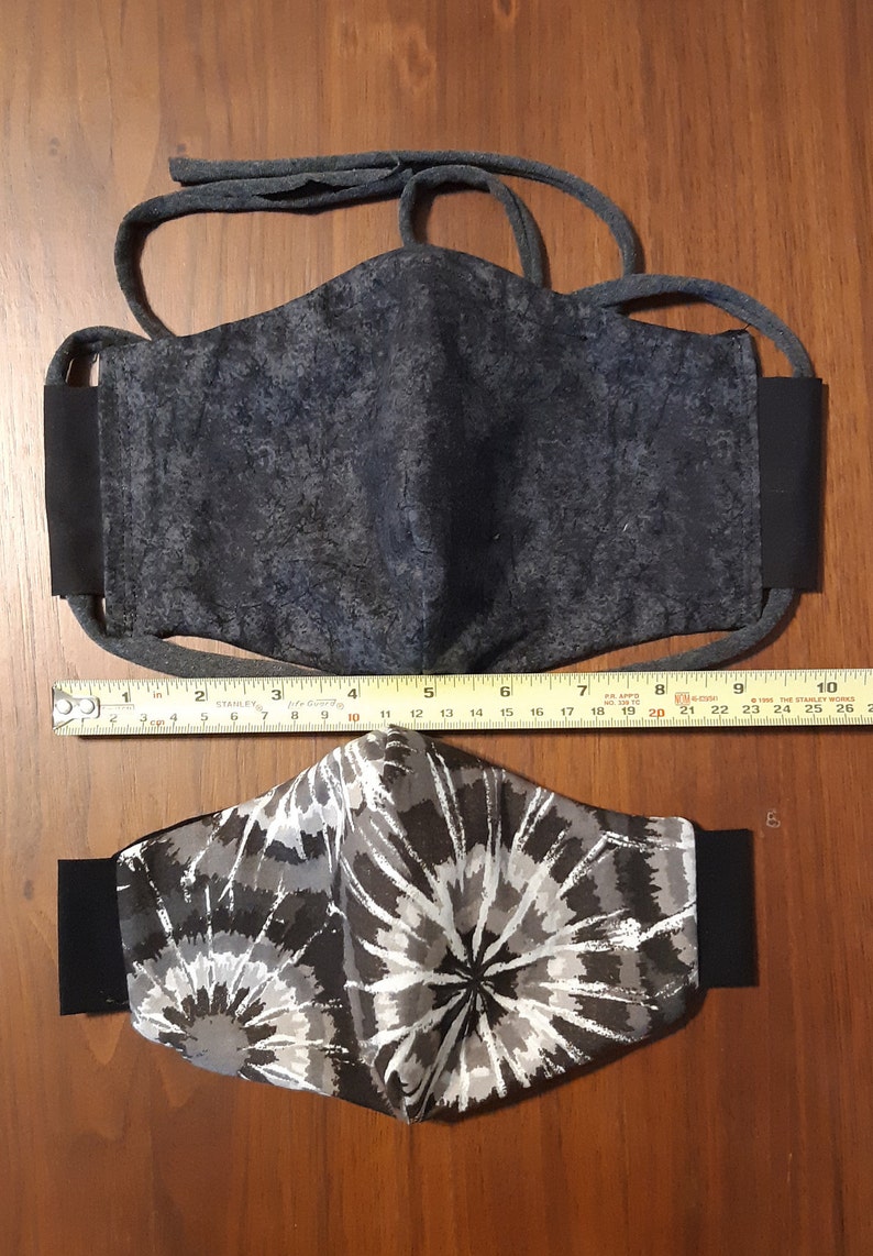 FACE MASK Xxl With Filter Pocket /nose Wire/ Adjustable and Etsy