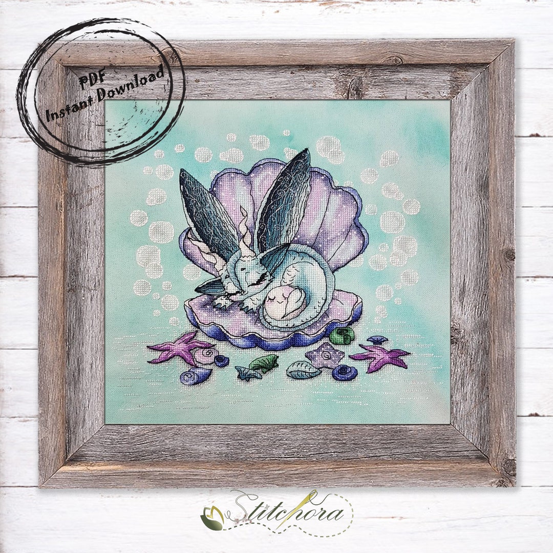 Digital Cross Stitch Pattern. Unique Modern Design. Advanced Counted ...