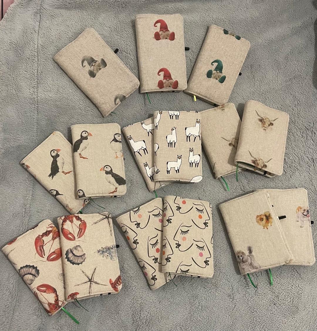 Handmade Fabric Notebook Covers Inc Notebook Approx A6 6x4 Etsy UK