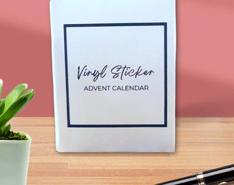 Mental health advent calendar, sticker advent calendar, advent calendar for adults, advent calendar 2026, teen advent calendar