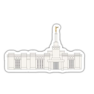 Perth Australia temple Sticker, lds gifts for missionaries, lds temple stickers, lds baptism gift boy, youth theme sticker