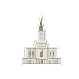 Orem Temple sticker, girls camp 2023, lds gifts for missionaries, lds temple stickers, lds baptism gift boy, youth theme sticker