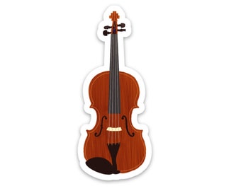 Violine Aufkleber, Viola Aufkleber, Instrument Sticker, Geiger Geschenke, Orchester Aufkleber, Orchester Geschenke, Orchester Lehrer Geschenk