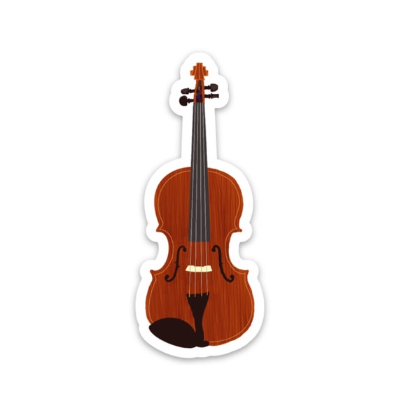 Violin sticker, Viola sticker, instrument stickers, violinist gifts, orchestra stickers, orchestra gifts, orchestra teacher gift