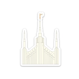 Portland Tempel Aufkleber, lds Geschenke für Missionare, lds Tempel Aufkleber, lds Taufe Geschenk Junge, Jugend Thema Aufkleber