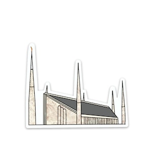Chicago Tempel Aufkleber, lds Geschenke für Missionare, lds Tempel Aufkleber, lds Taufe Geschenk Junge, Jugend Thema Aufkleber