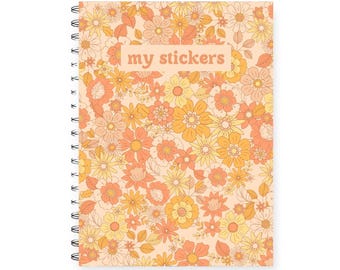 Reusable sticker book cute, Sticker album reusable, sticker collection book, sticker release notebook, sticker binder